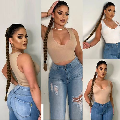 Wig, ponytail, woman's twining hair extension, ponytail braid, synthetic fake braid, boxing ponytail