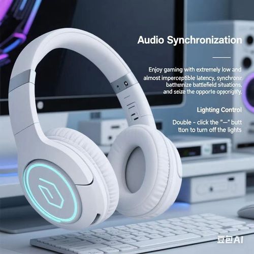 M3 Light-emitting Bluetooth headsets, high appearance level e-sports gaming card folding headsets