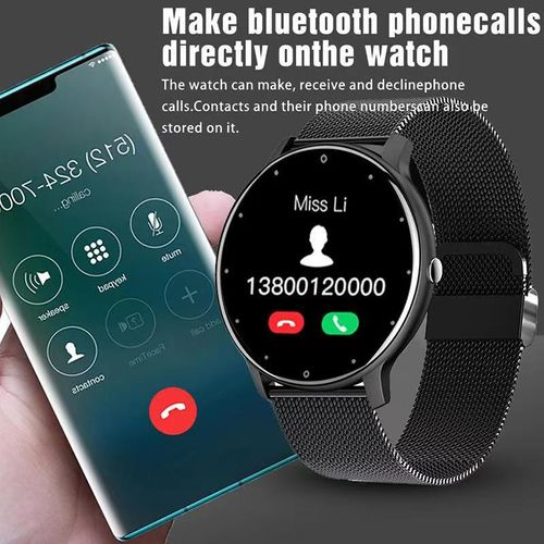 Smartwatch, heart rate, blood pressure, sleep monitoring, Douyin smart bracelet, ZL02D waterproof smart sports watch