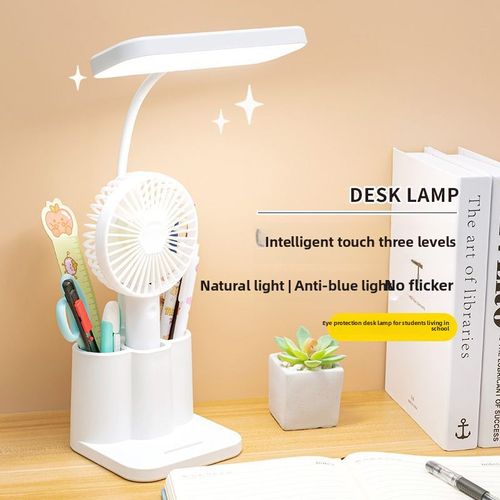 Multi-functional eye-protecting desk lamp
