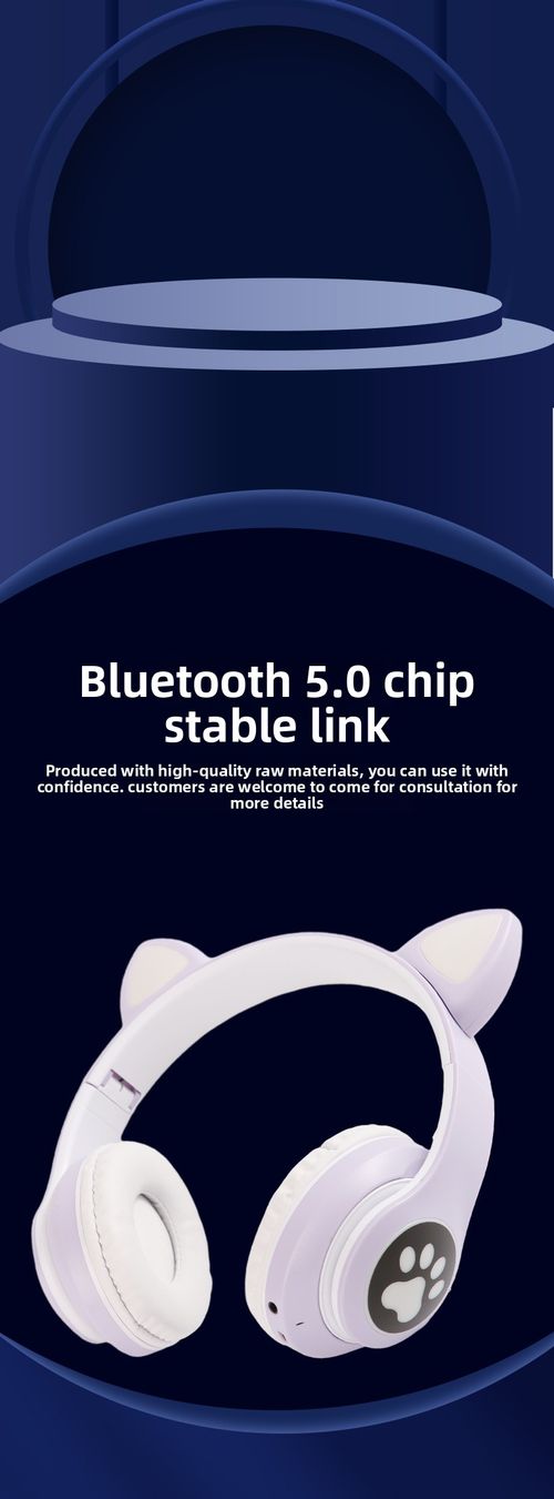 STN-28 High Appearance Level Cat Ear Bluetooth Headphones