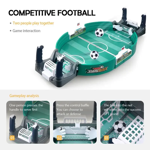🔥Hot sale🔥 Table football parent-child set⚽️⚽️: Fun sports + educational growth, play to develop a smart brain! (Free 4 footballs)