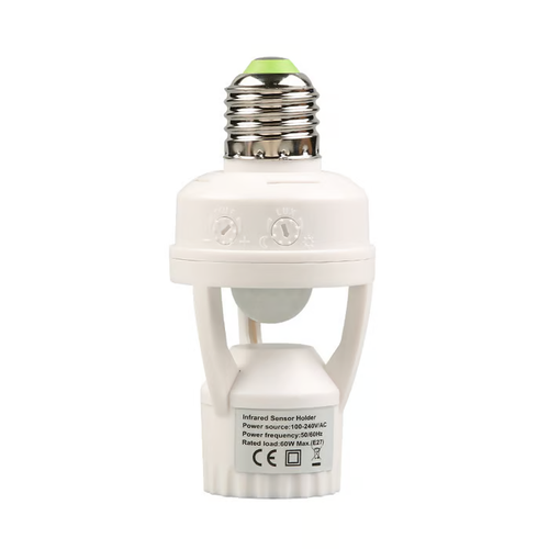 Motion Sensor Light Socket