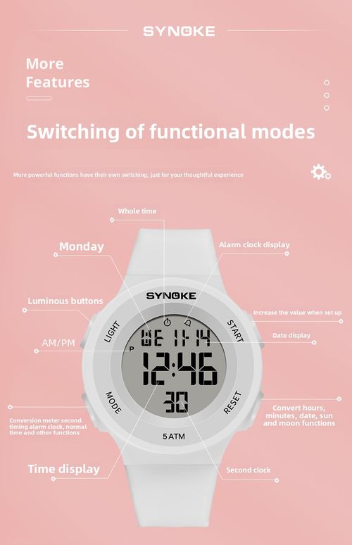 Shinoki simple Student electronic watch