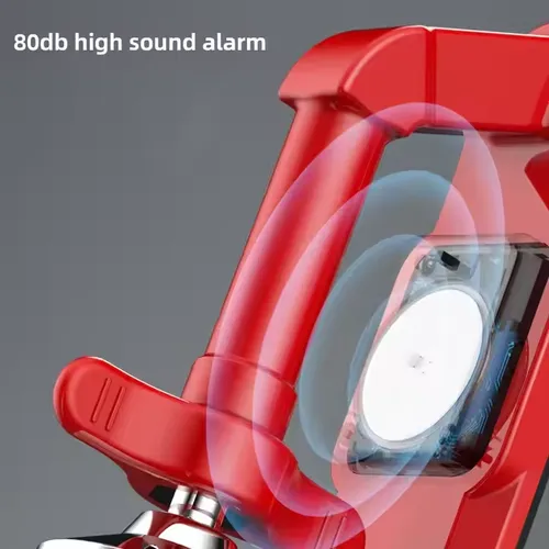 Portable Alarm Door Stopper Door Lock Brace Self-Defense Security Device for Anti Theft