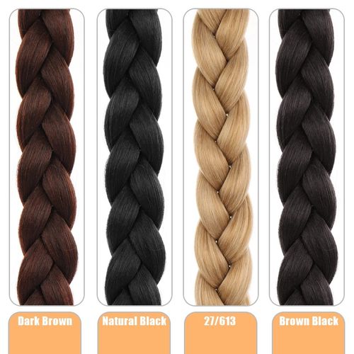Wig, ponytail, woman's twining hair extension, ponytail braid, synthetic fake braid, boxing ponytail