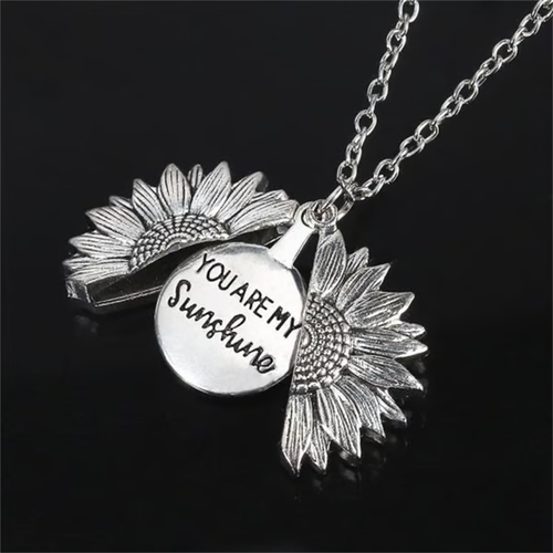 🎁Buy 1 get 3 free🔥🌞You are my sunshine sunflower necklace with gift box🌻