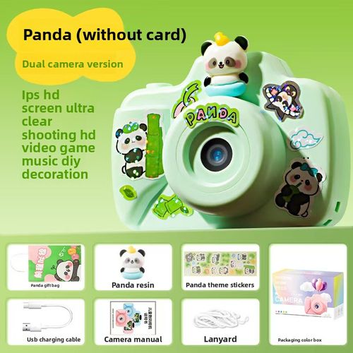 The panda camera takes pictures of boys aged 3 to 9