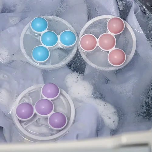 🔥 Floating Hair Filtering Mesh Removal（Buy One Get Three(blue pink and purple）