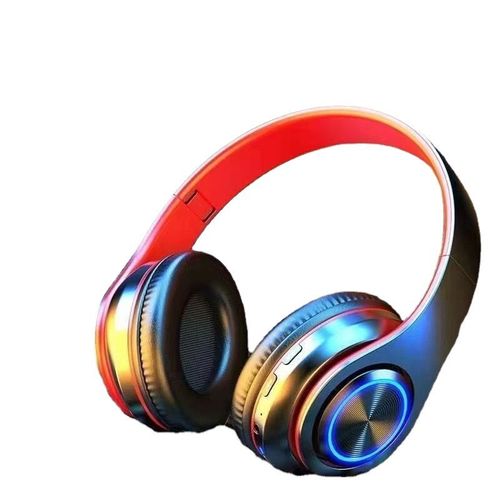 B39 light-emitting over-ear Bluetooth headphones