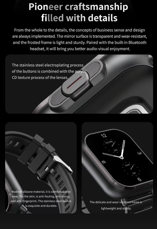 D8 Bluetooth Call 2-in-1 Bluetooth Headset Smartwatch
