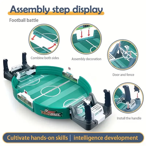 🔥Hot sale🔥 Table football parent-child set⚽️⚽️: Fun sports + educational growth, play to develop a smart brain! (Free 4 footballs)