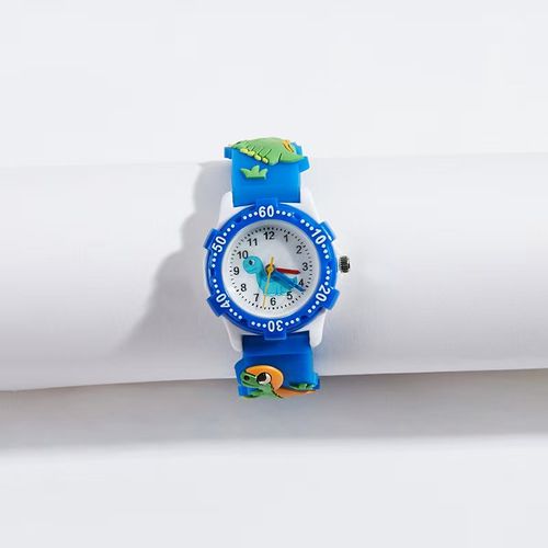 Blue dinosaur children's watch