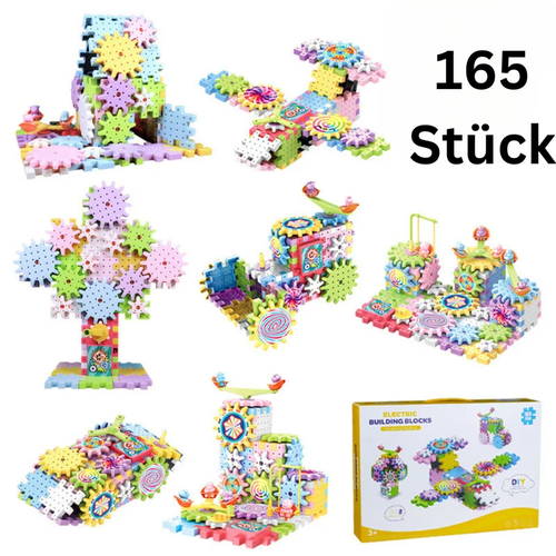 Rotating Montessori Gear Building Toy