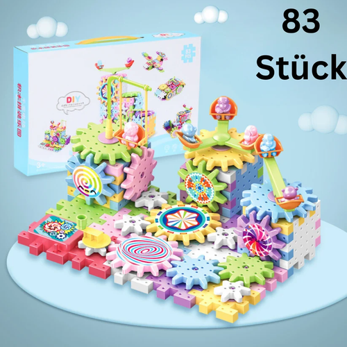 Rotating Montessori Gear Building Toy