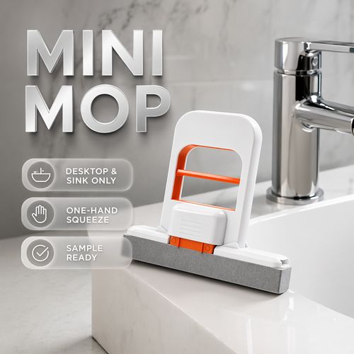 One Pull, No Water Mess – Sink & Mirror Clean