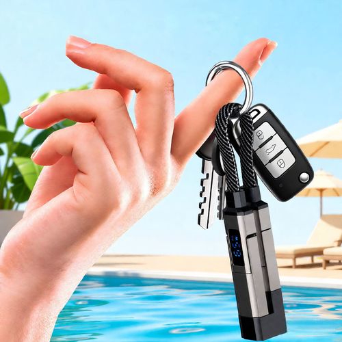 4 in 1 Digital Display Super Fast Charging Keychain Data Line