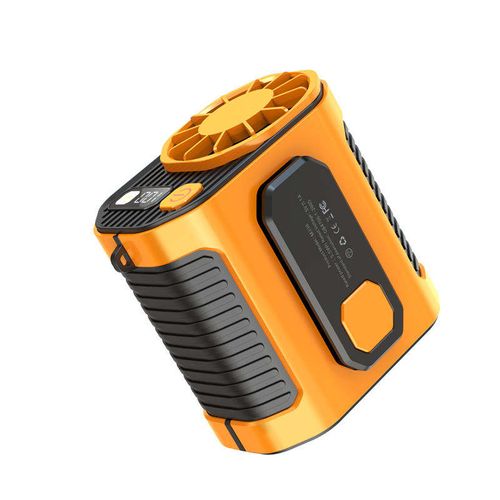 Illuminating Outdoor Waist-mounted Fan with Digital Display