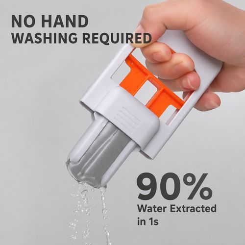 One Pull, No Water Mess – Sink & Mirror Clean