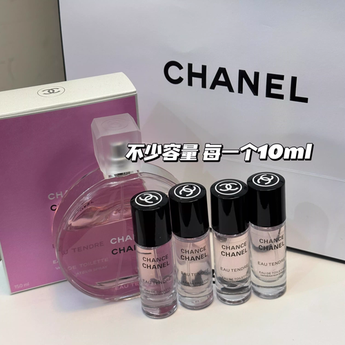 Chanel香奈兒粉邂逅淡香 香水10ml 果香花調女士香水持久