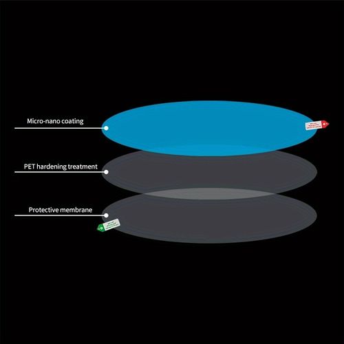 4pcs Car Rainproof Transparent Film | Taillight Protection Nozzle Waterproof Film - Car Sticker Accessories - 100X150mm (3.9X5.9 inches), Enhanced Vehicle Visibility, Stylish Car Accessories, Durable PVC Material, Rainproof, Fits Perfectly, High-Quality Adhesive, Car Accessories, Car Owners, Car Mirror Rainproof, Car Rain Cover, Car Protective Film