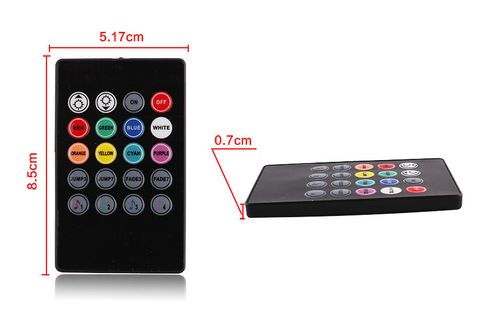 Rainbow Voice-Control Car Chassis Lights Ambient Decorative Undercar Lights 90*120cm