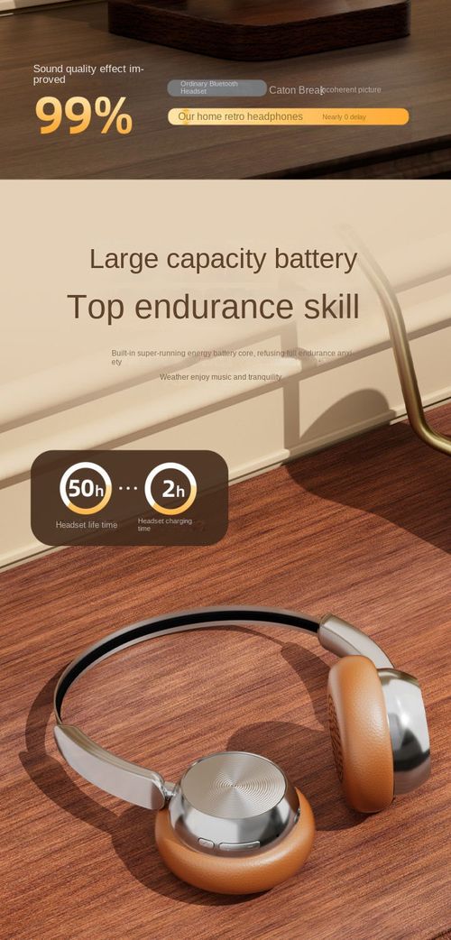 Maillard-style headphones