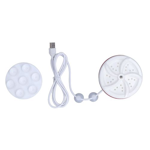 Folding mini washing machine small student dormitory ultrasonic vibration portable laundry artifact