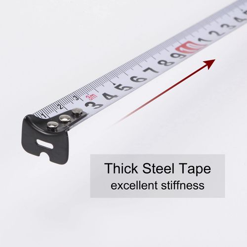 Steel tape measure, ABS material, 3 meters thickened, anti-fall, mint green