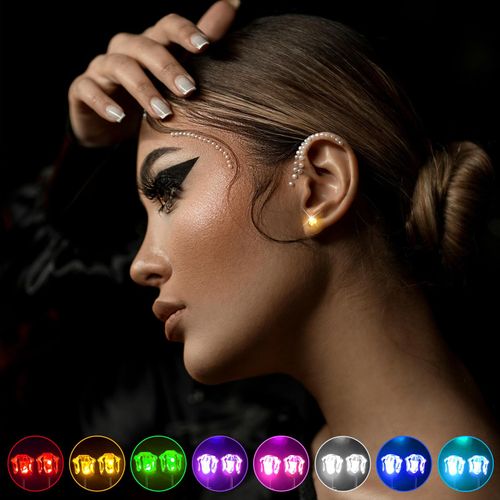 LED illuminated studs