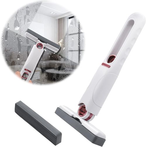 Mini mop, portable desktop, lazy person's small mop, handheld, hand-free sponge, water-absorbing small mop