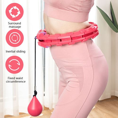 High Quality Fitness Smart Weighted Lose Exercise Detachable Portable Sports New Mobile Gym Fitness Hula Hoops for Adults