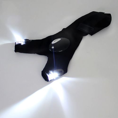 Outdoor Fishing Gloves LED Flashlight Light Gloves Perfect for Camping Night Running Cycling Gloves