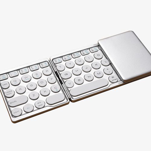 Bluetooth keyboard folding keyboard is suitable for iPad carrying business office mini phone tablet computer keyboard