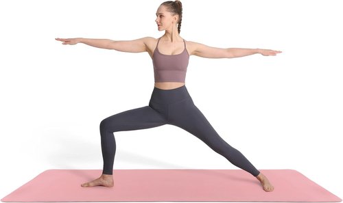 10mm Thick Non-Slip Yoga Mat - Large 72x32, Eco-Friendly & Odorless with Carrying Strap, Extra Wide & Durable for Yoga, Pilates & Home Gym