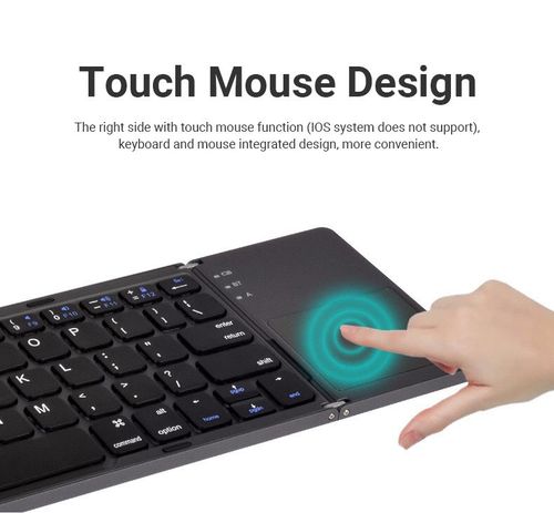 Bluetooth keyboard folding keyboard is suitable for iPad carrying business office mini phone tablet computer keyboard