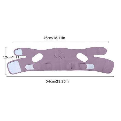 V-face facial lift, full-face anti-sagging sleep mask for double chin, V-face mask for facial contour lifting, sleep band for double chin and nasolabial folds, unisex
