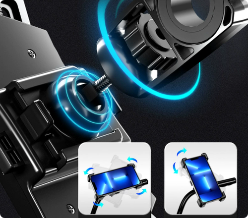 (All mobile phones can be used)Cycling mobile phone holder electric car motorcycle battery mobile phone holder car shockproof bicycle navigation bicycle holder