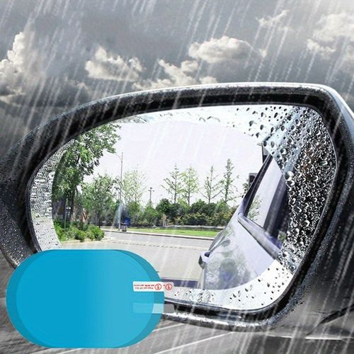 4pcs Car Rainproof Transparent Film | Taillight Protection Nozzle Waterproof Film - Car Sticker Accessories - 100X150mm (3.9X5.9 inches), Enhanced Vehicle Visibility, Stylish Car Accessories, Durable PVC Material, Rainproof, Fits Perfectly, High-Quality Adhesive, Car Accessories, Car Owners, Car Mirror Rainproof, Car Rain Cover, Car Protective Film