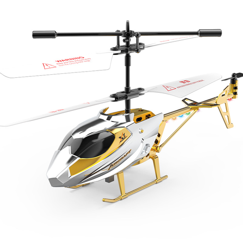 Mini helicopter, remote control airplane, crash-resistant sensor aircraft model toy gift