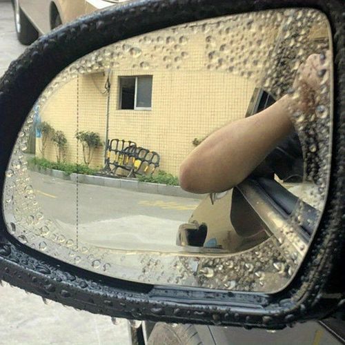 4pcs Car Rainproof Transparent Film | Taillight Protection Nozzle Waterproof Film - Car Sticker Accessories - 100X150mm (3.9X5.9 inches), Enhanced Vehicle Visibility, Stylish Car Accessories, Durable PVC Material, Rainproof, Fits Perfectly, High-Quality Adhesive, Car Accessories, Car Owners, Car Mirror Rainproof, Car Rain Cover, Car Protective Film
