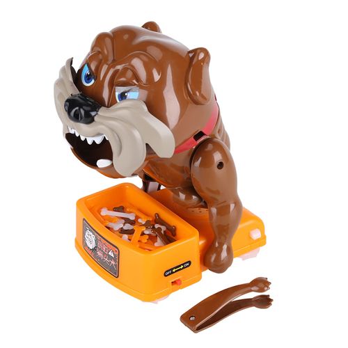 Bulldog Tricky Toy Games, Bones Cards Toy Games Flake Out Bad for Parent Child Kid with Barking, HandEye Coordination Development(Send a card)