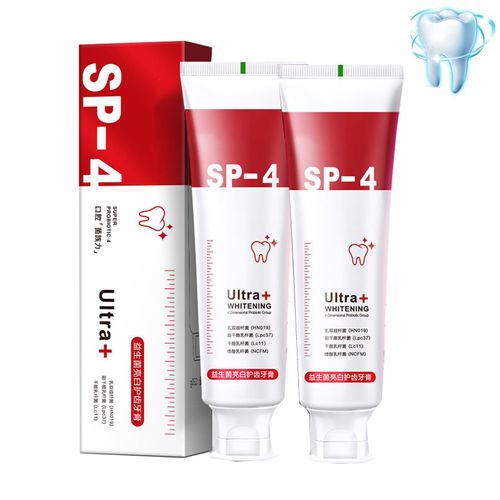 Ultra SP-4 Probiotic Whitening Toothpaste (2pcs,Red)