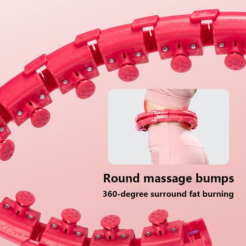 High Quality Fitness Smart Weighted Lose Exercise Detachable Portable Sports New Mobile Gym Fitness Hula Hoops for Adults