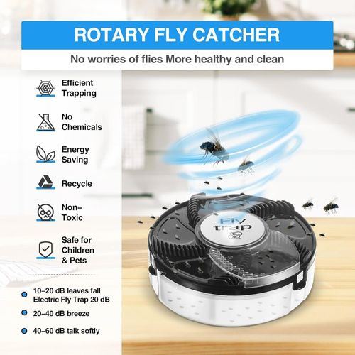 Indoor automatic fly trap