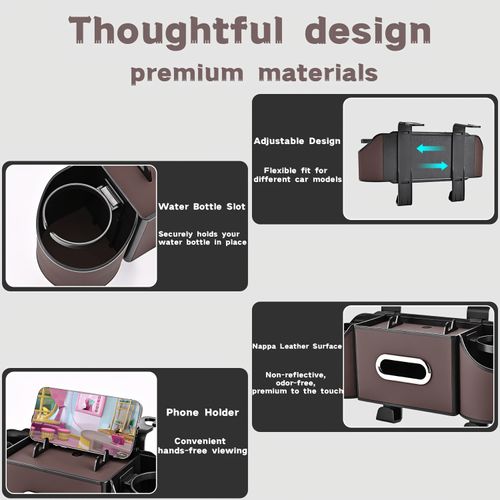 Multifunctional Car Seat Back Storage Box