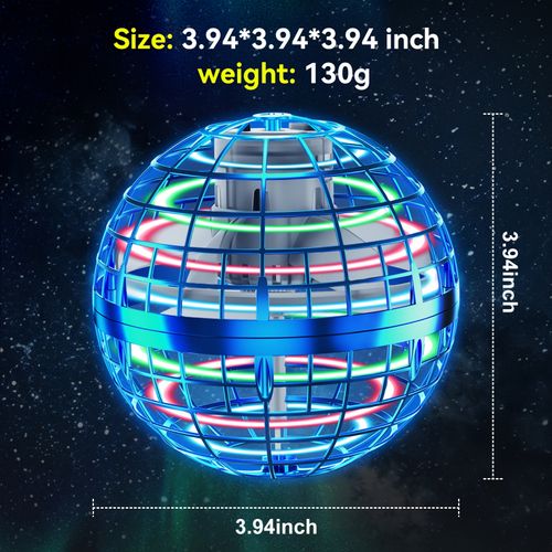Luminous floating flying ball
