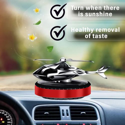 Solar-powered car fragrance