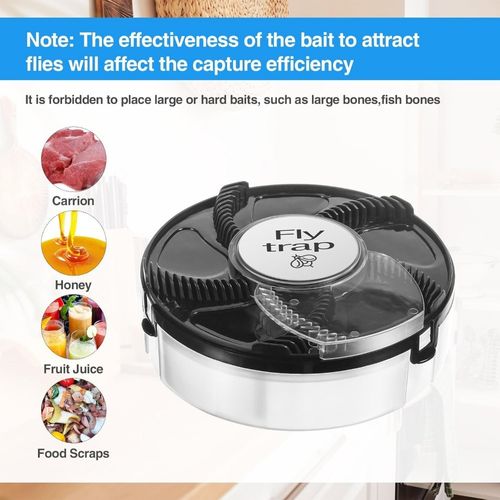 Indoor automatic fly trap