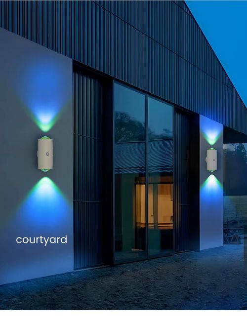 Induction magnetic wall lamp